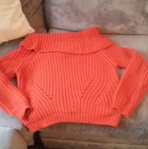 women's sz medium forever 21 cable knit sweater